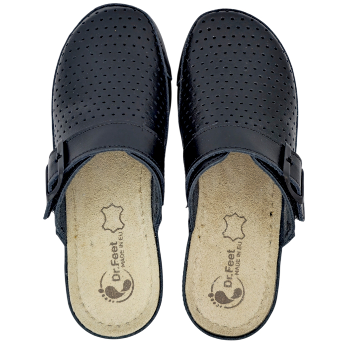 Saboti Dr Feet 3021 negru - dama [6]