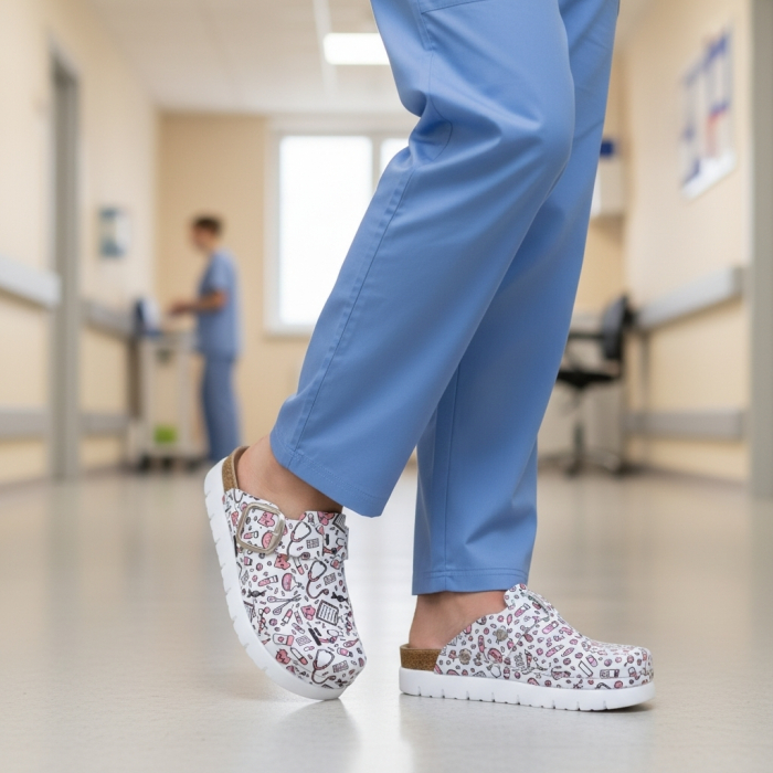 Saboti medicali Doss 614 medical pink - dama [2]