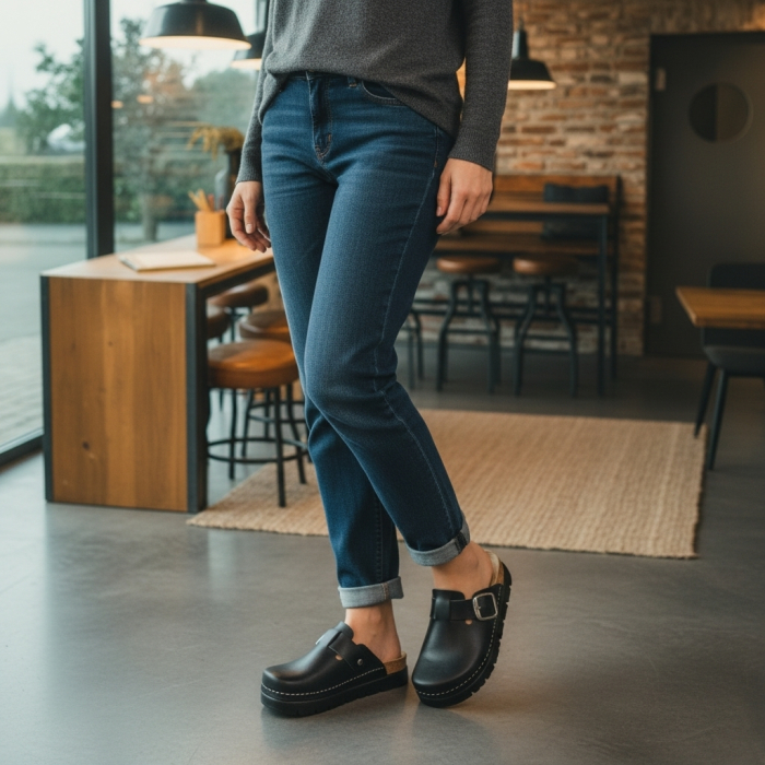 Saboti medicali Doss 614 negru - dama [2]