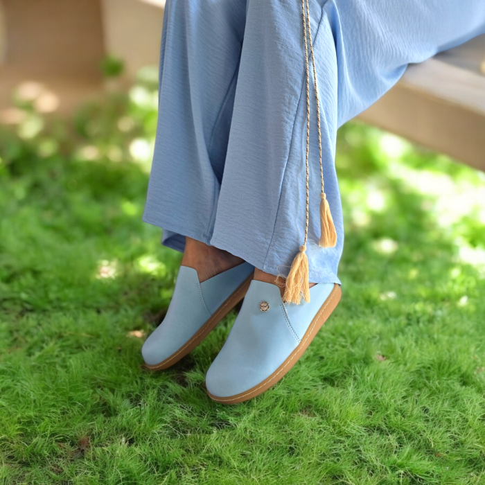 Saboti medicali Dr Feet 19000 albastru deschis - dama [7]