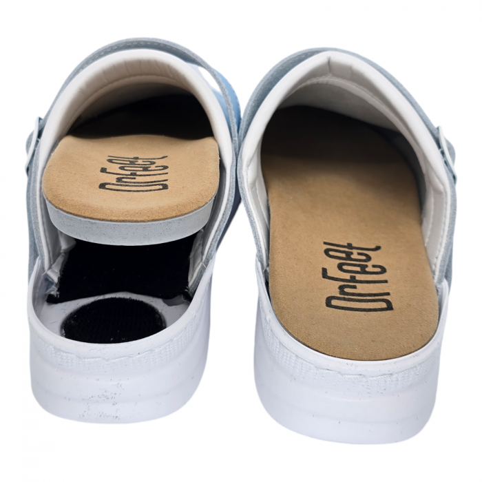 Saboti medicali Dr Feet 5046 albastru deschi - dama [3]