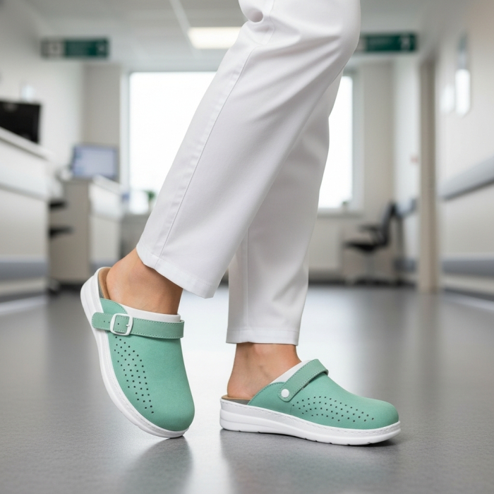 Saboti medicali Dr Feet 5046 verde - dama [5]