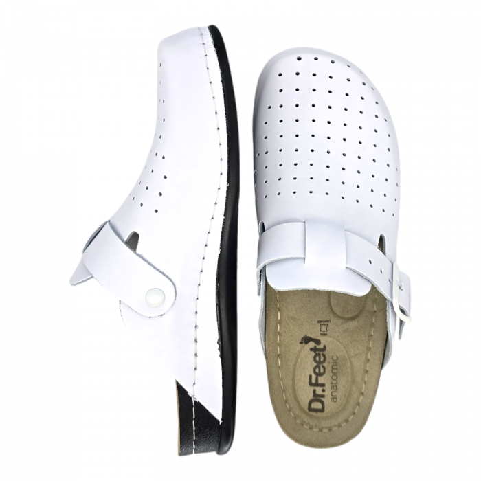 Saboti medicali Dr Feet 8001 alb - barbati [4]