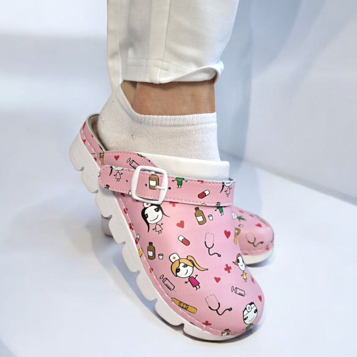 Saboti medicali Dr Feet 9010 medical pink - dama [6]