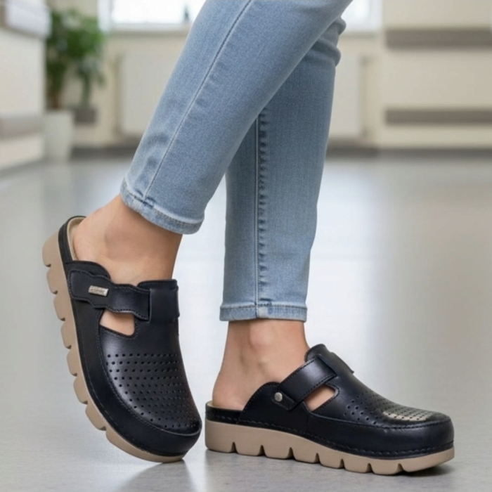 aboti medicali Dr Feet 9020 negru - dama [8]