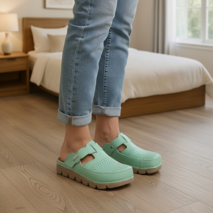 aboti medicali Dr Feet 9020 verde - dama [8]