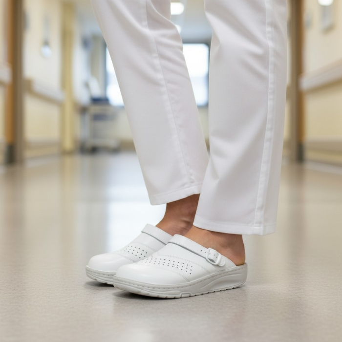 Saboti medicali Piumetta 6268 alb - dama [5]