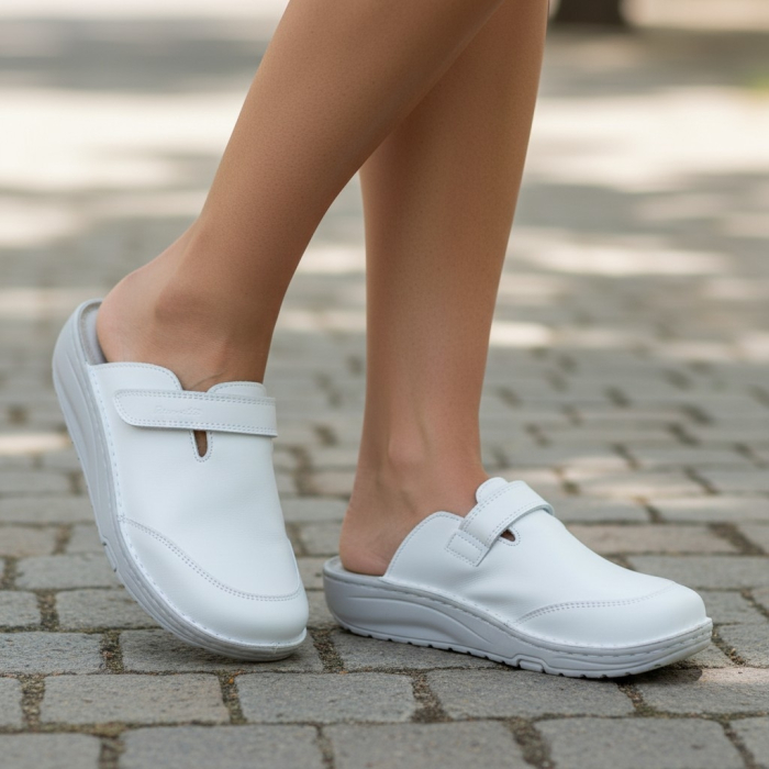 Saboti medicali Piumetta 6272 alb - dama [5]