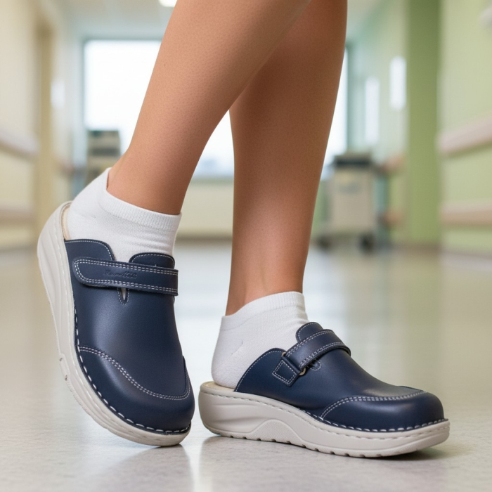 Saboti medicali Piumetta 6272 albastru inchis - dama [5]