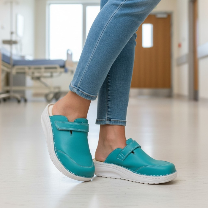 Saboti medicali Piumetta 6272 turcoaz - dama [5]