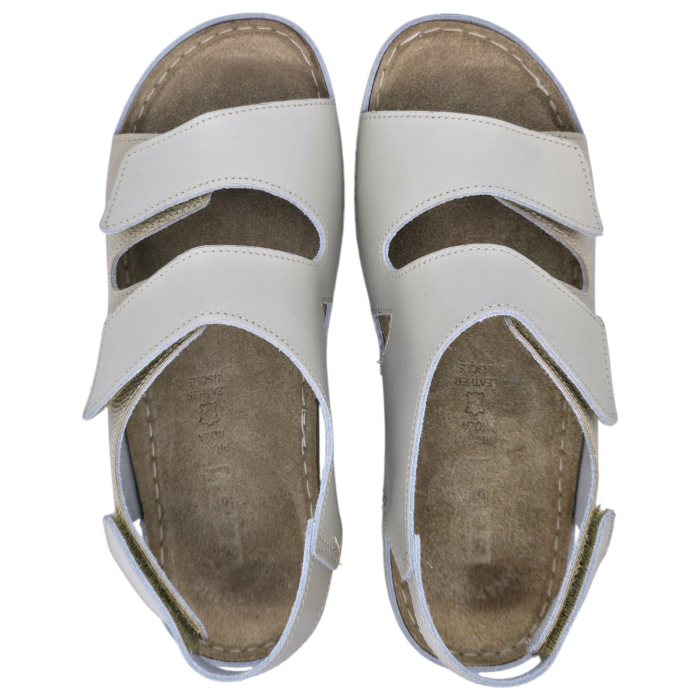 Sandale Doss 338 bej cu auriu - dama [4]