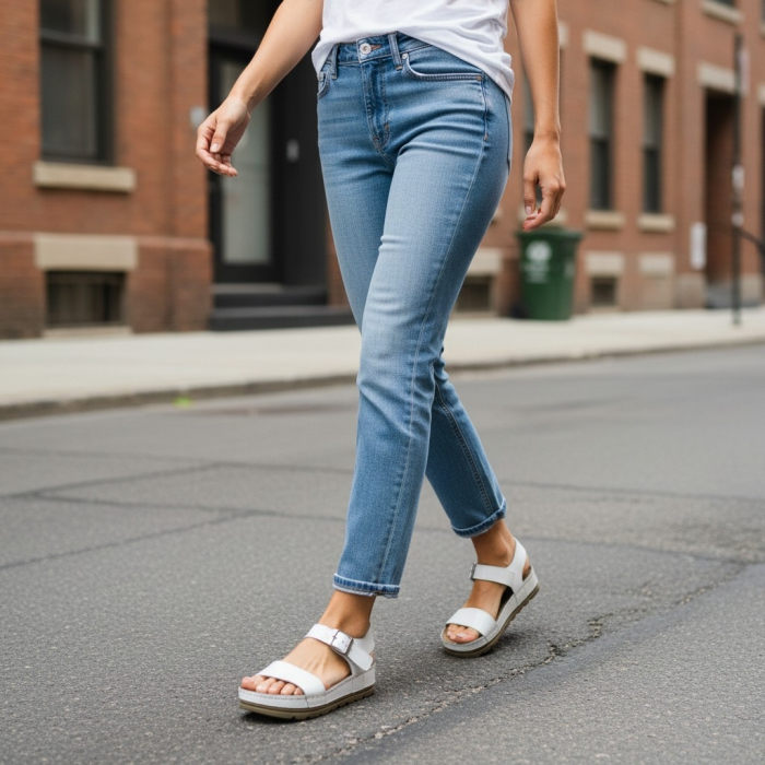 Sandale Doss 589 alb - dama [5]