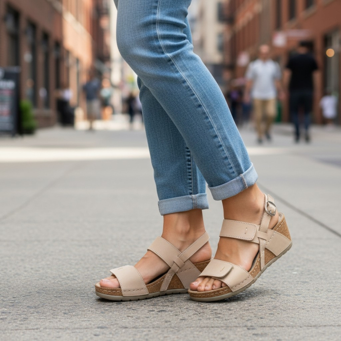 Sandale Doss 592 bej - dama [5]