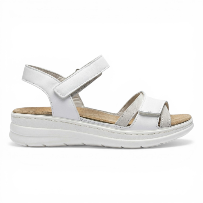 Sandale Dr Feet 101817 alb - dama [2]