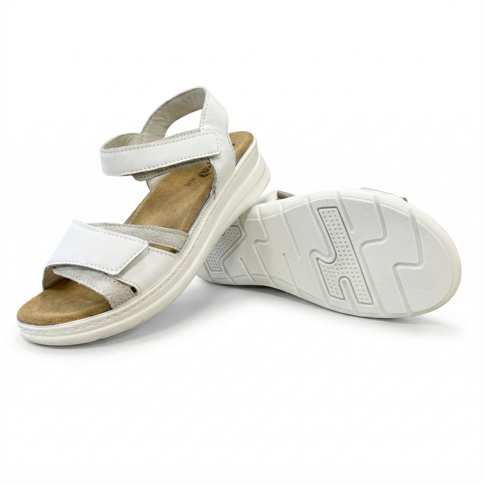 Sandale Dr Feet 101817 alb - dama [4]