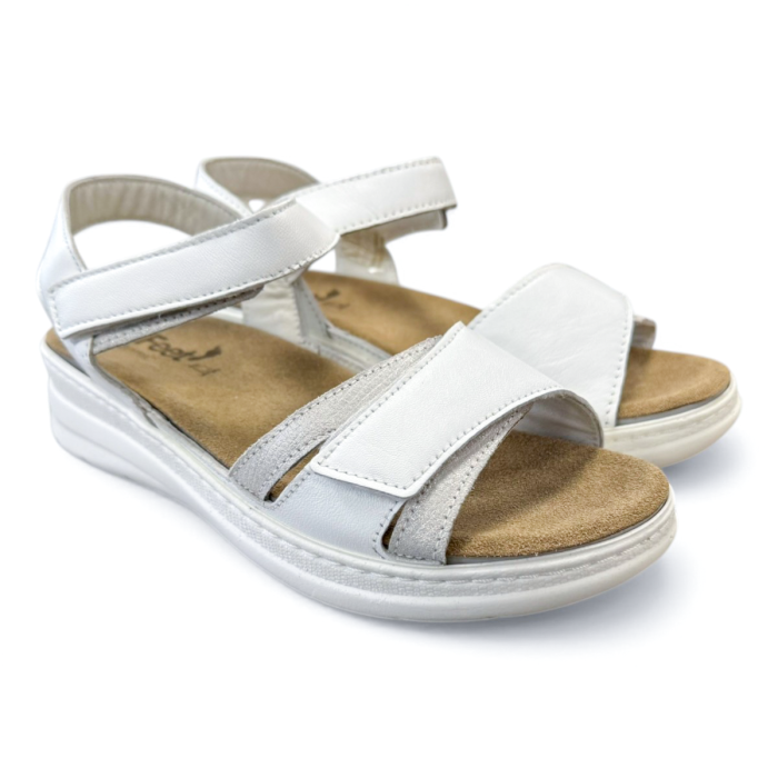 Sandale Dr Feet 101817 alb - dama [3]