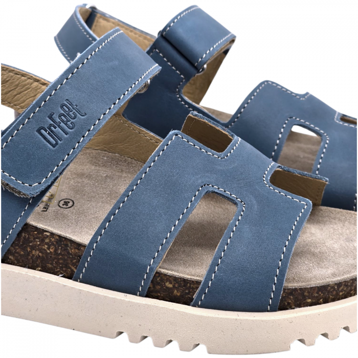 Sandale Dr Feet 16015 albastru - dama [3]