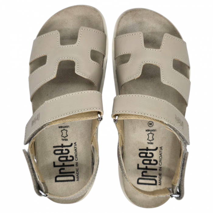 Sandale Dr Feet 16015 maro deschis - dama [5]