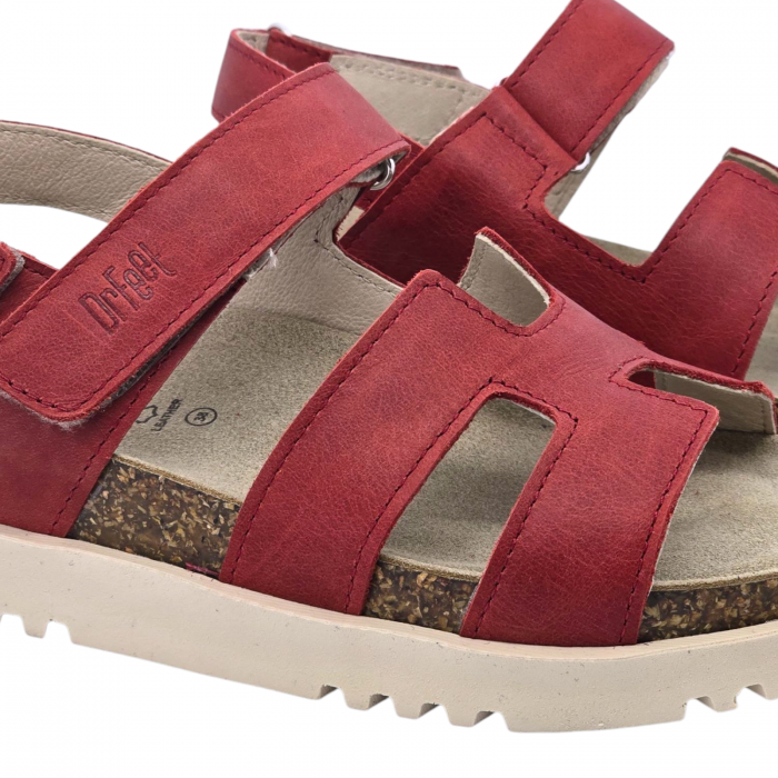 Sandale Dr Feet 16015 rosu - dama [3]