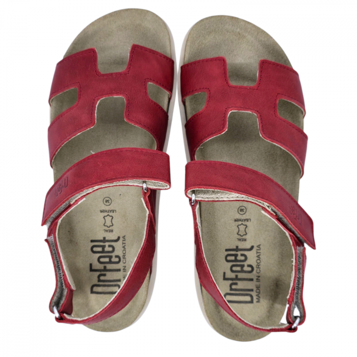 Sandale Dr Feet 16015 rosu - dama [4]