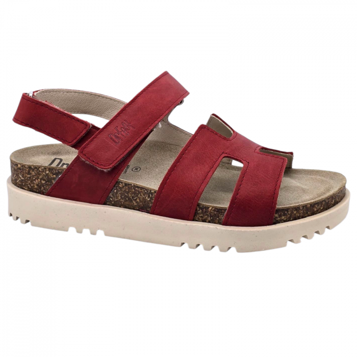Sandale Dr Feet 16015 rosu - dama [2]