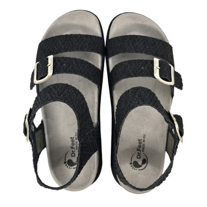 Sandale Dr Feet 16031 negru - dama [5]