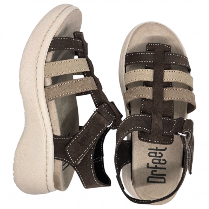 Sandale Dr Feet 18000 maro castaniu - dama [6]