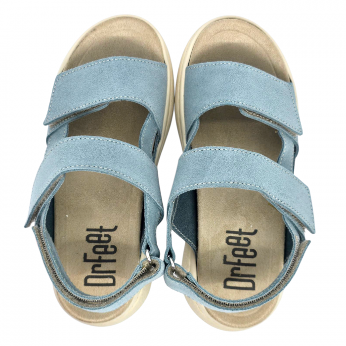 Sandale Dr Feet 18003 albastru deschis - dama [5]
