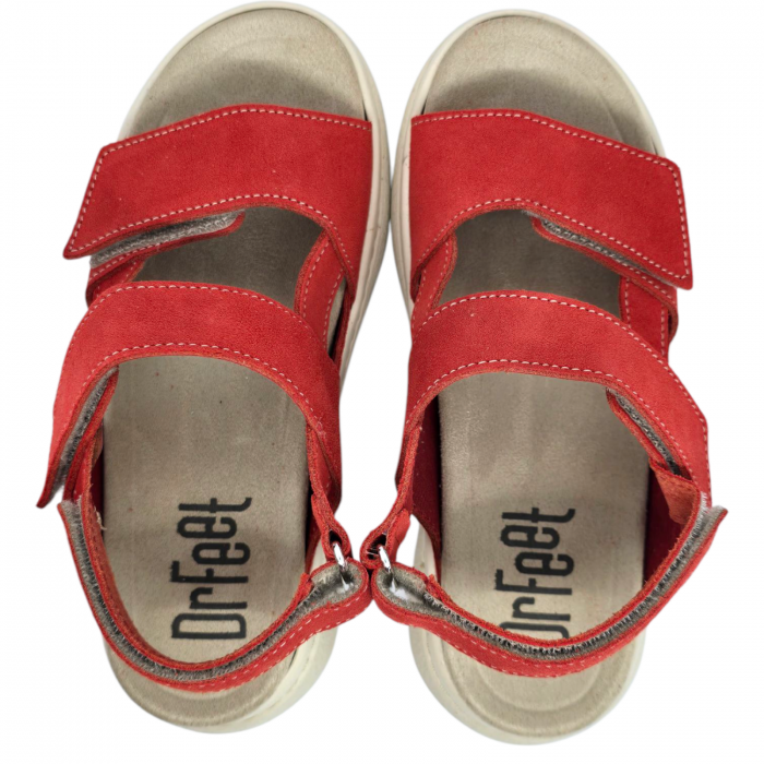 Sandale Dr Feet 18003 rosu - dama [5]