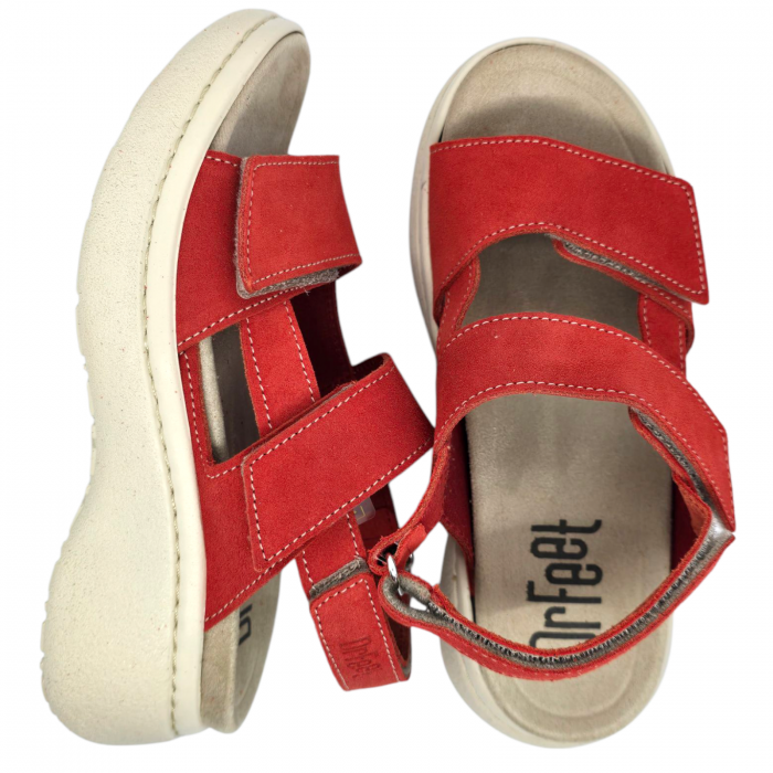 Sandale Dr Feet 18003 rosu - dama [6]