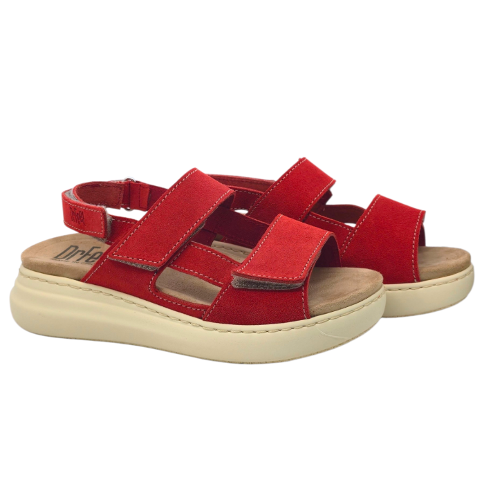 Sandale Dr Feet 18003 rosu M - dama [2]
