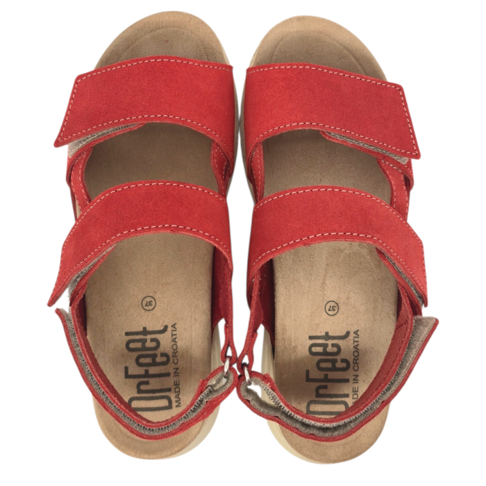 Sandale Dr Feet 18003 rosu M - dama [5]