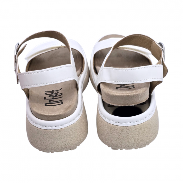 Sandale Dr Feet 18004 alb - dama [4]