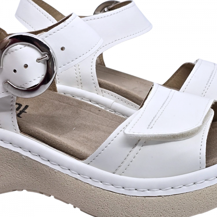 Sandale Dr Feet 18004 alb - dama [3]