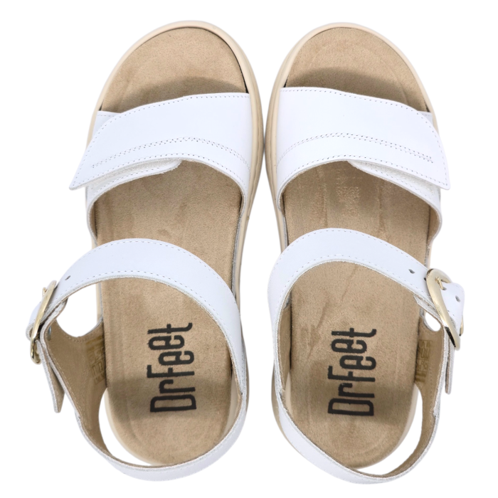 Sandale Dr Feet 18004 alb - dama [5]