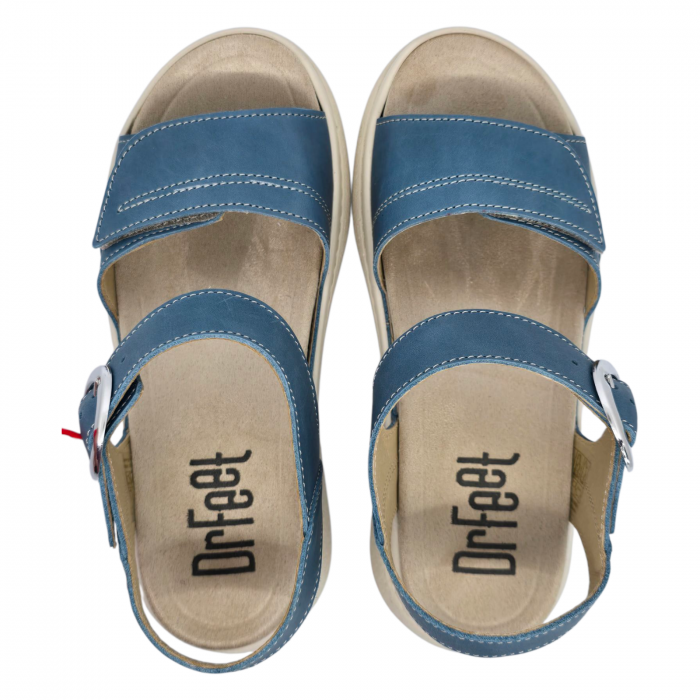 Sandale Dr Feet 18004 albastru - dama [5]