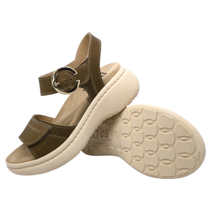 Sandale Dr Feet 18004 maro deschis - dama [4]