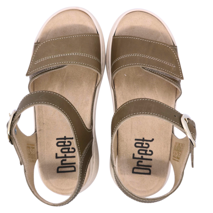 Sandale Dr Feet 18004 maro deschis - dama [5]