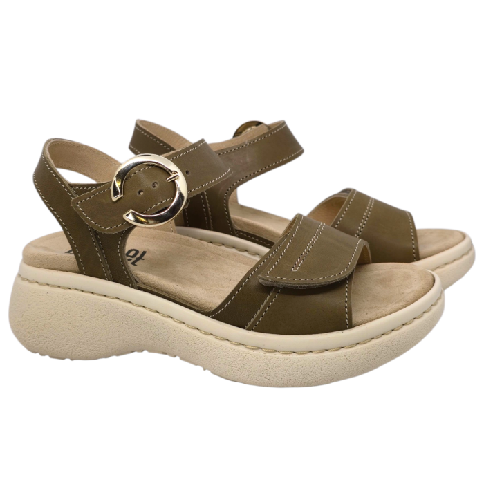 Sandale Dr Feet 18004 maro deschis - dama [2]