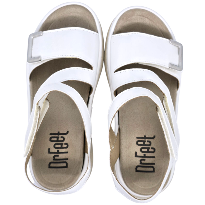 Sandale Dr Feet 18007 alb - dama [5]