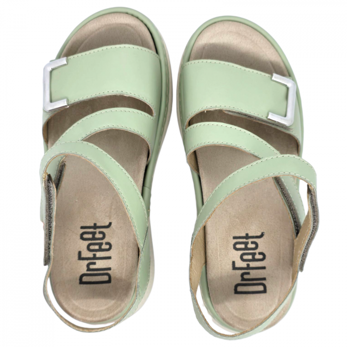 Sandale Dr Feet 18007 verde menta - dama [5]