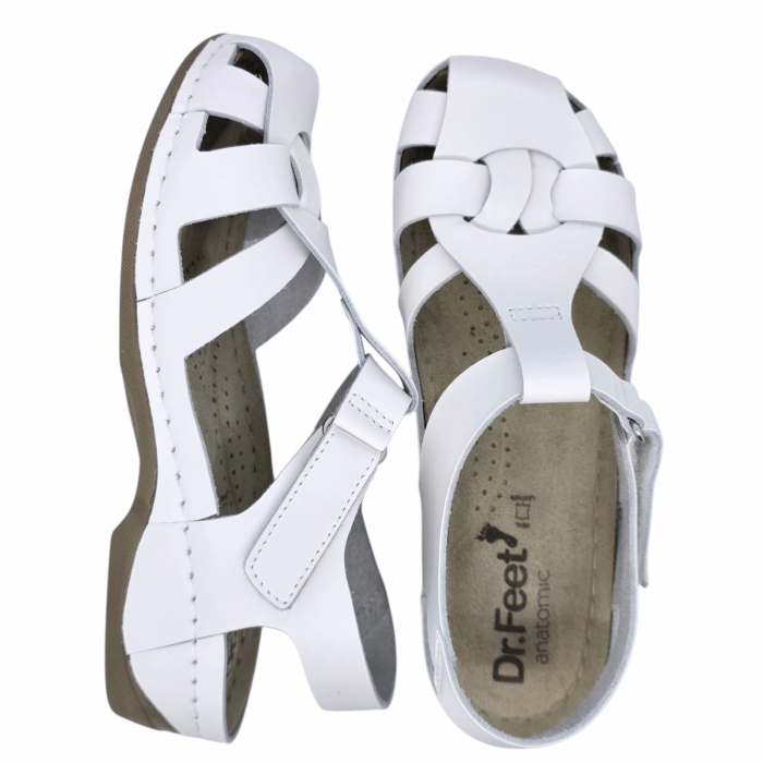 Sandale Dr Feet 2018 alb - dama [6]