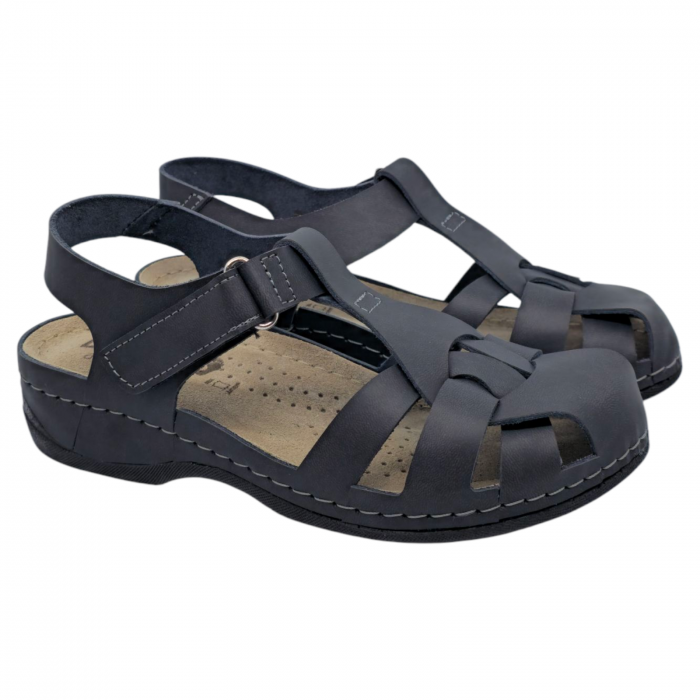 Sandale Dr Feet 2018 negru - dama [2]