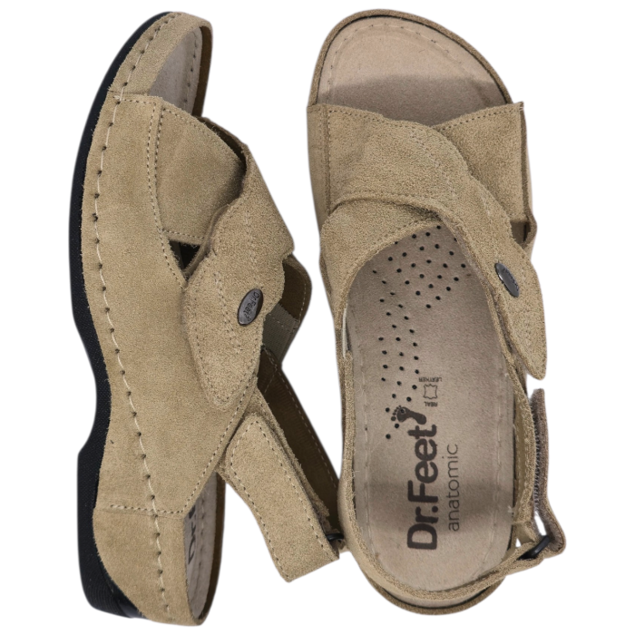 Sandale Dr Feet 2084 maro deschis - dama [6]