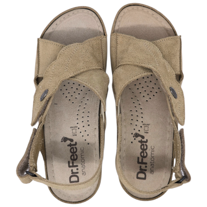 Sandale Dr Feet 2084 maro deschis - dama [5]