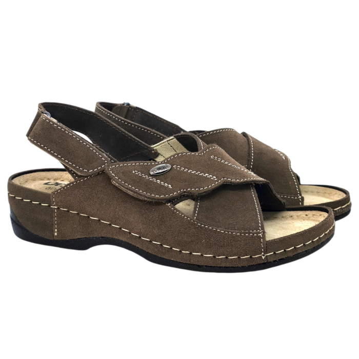 Sandale Dr Feet 2084 maro inchis - dama [2]