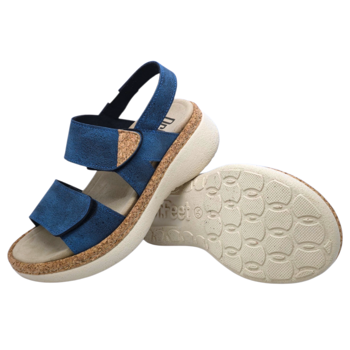 Sandale Dr Feet 21002 albastru - dama [4]