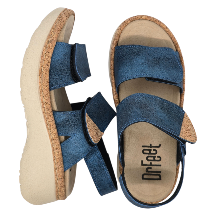 Sandale Dr Feet 21002 albastru - dama [6]