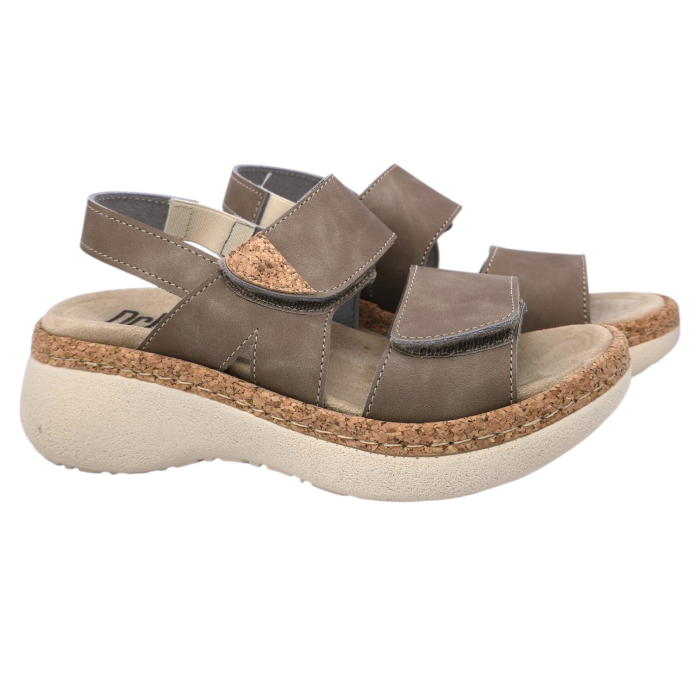 Sandale Dr Feet 21002 maro deschis - dama [2]