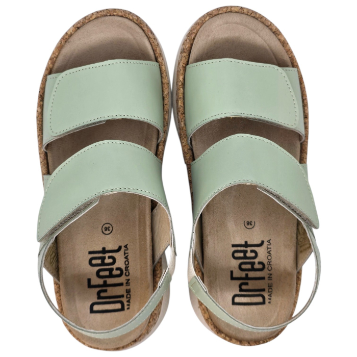 Sandale Dr Feet 21002 verde menta - dama [4]